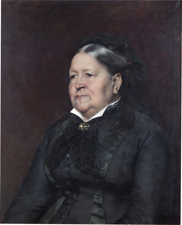 "Portrait of Mrs Eva Fredrika Hæggström" by Albert Edelfelt