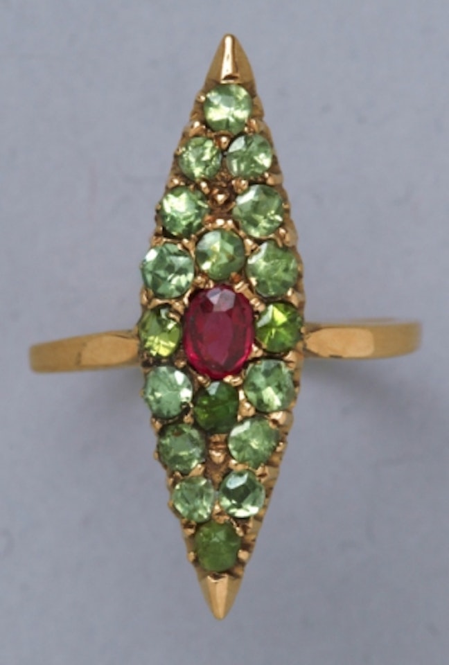 Gold ring by Unknown Jewelry Maker