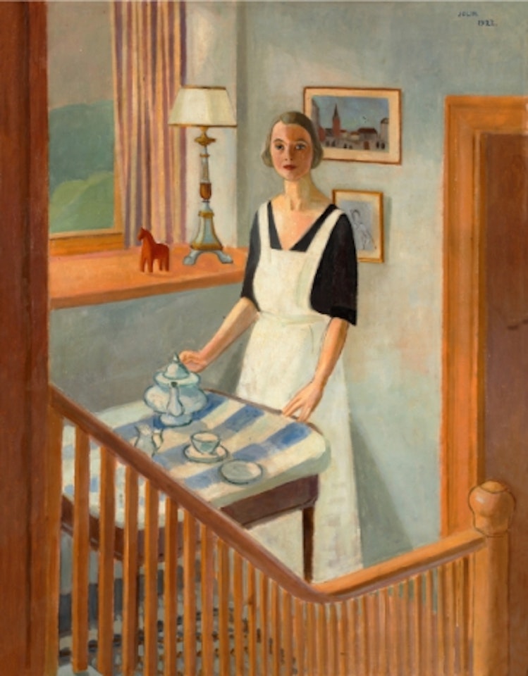 "The tea tray" by Einar Jolin