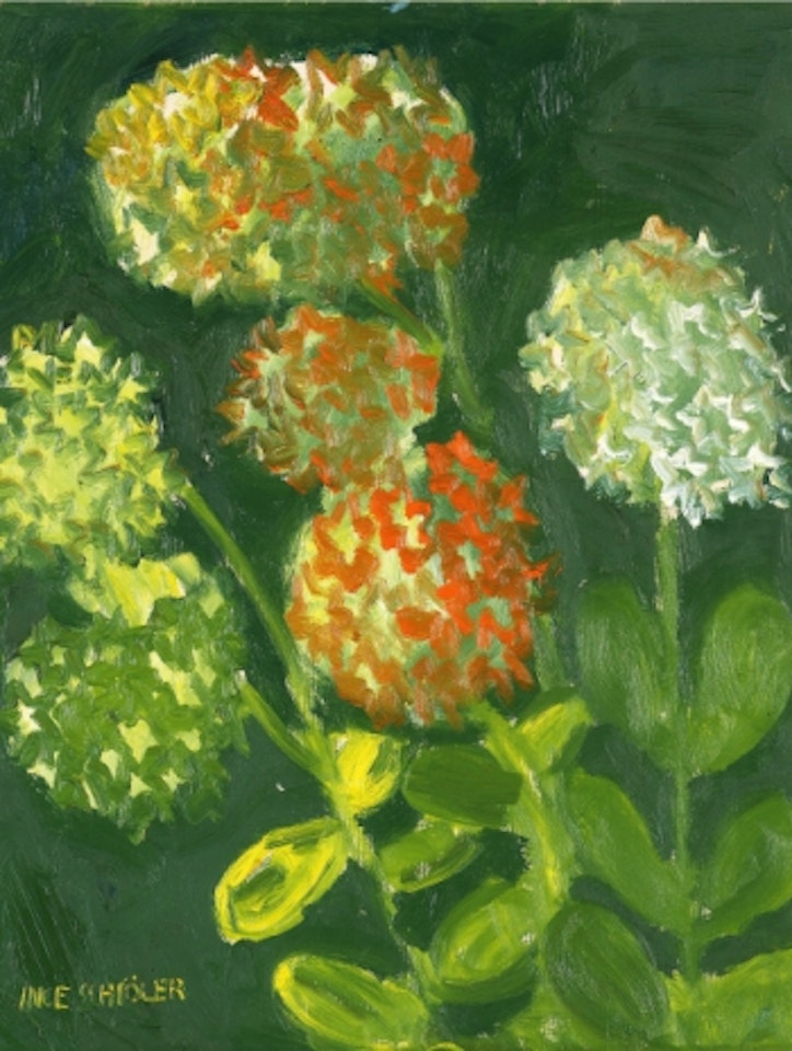 Summer flowers by Inge Schiöler