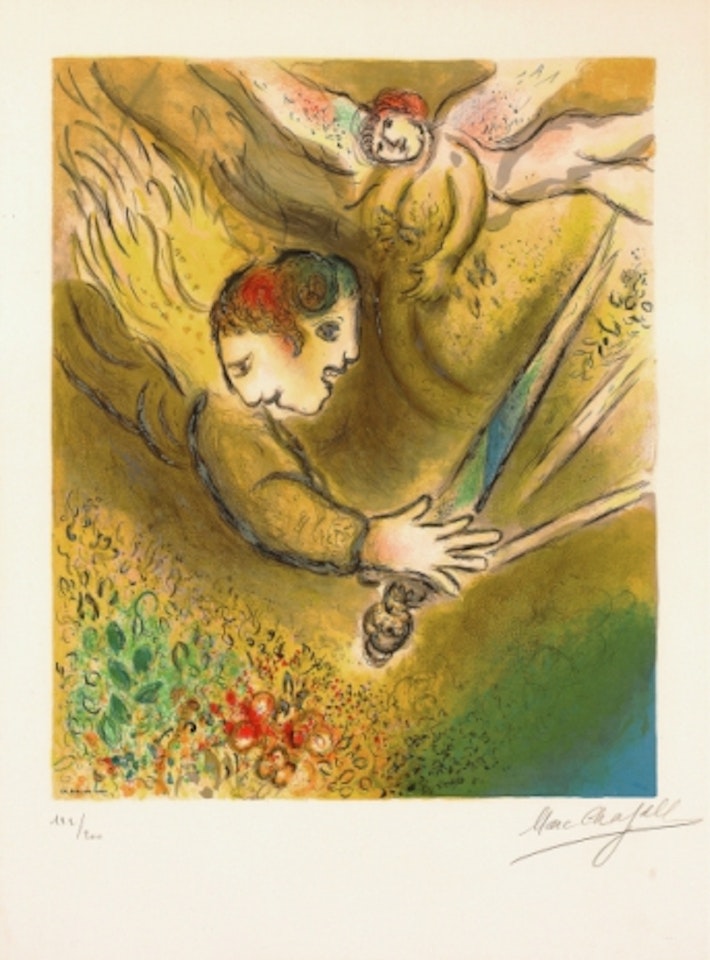 "L"Ange de Jugement" by Marc Chagall