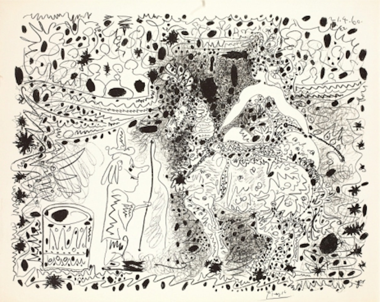 "L"Ecuyère" by Pablo Picasso