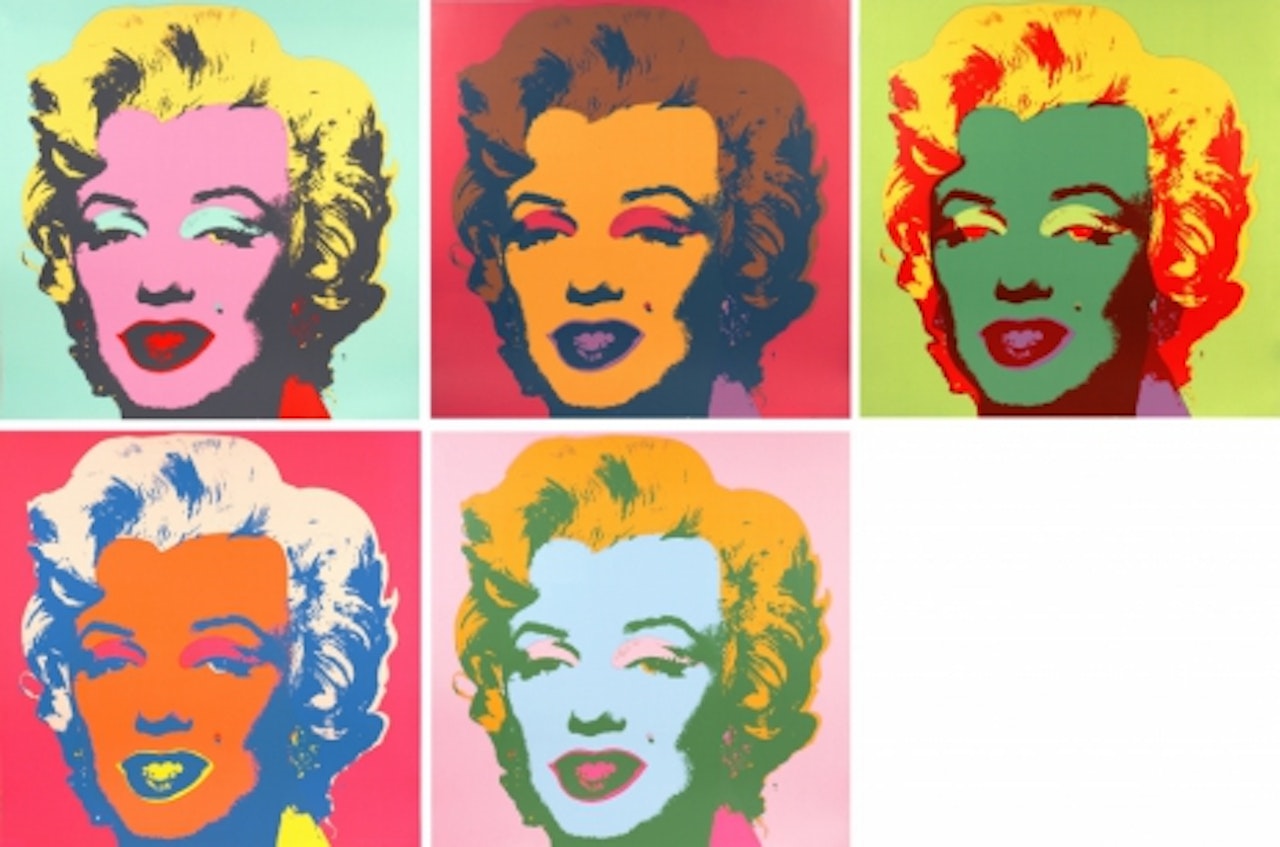”Marilyn” by Andy Warhol