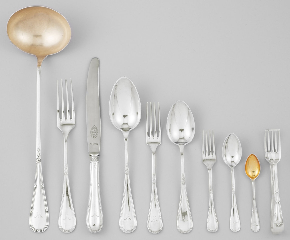 Cutlery set by Unknown (Baroque style)