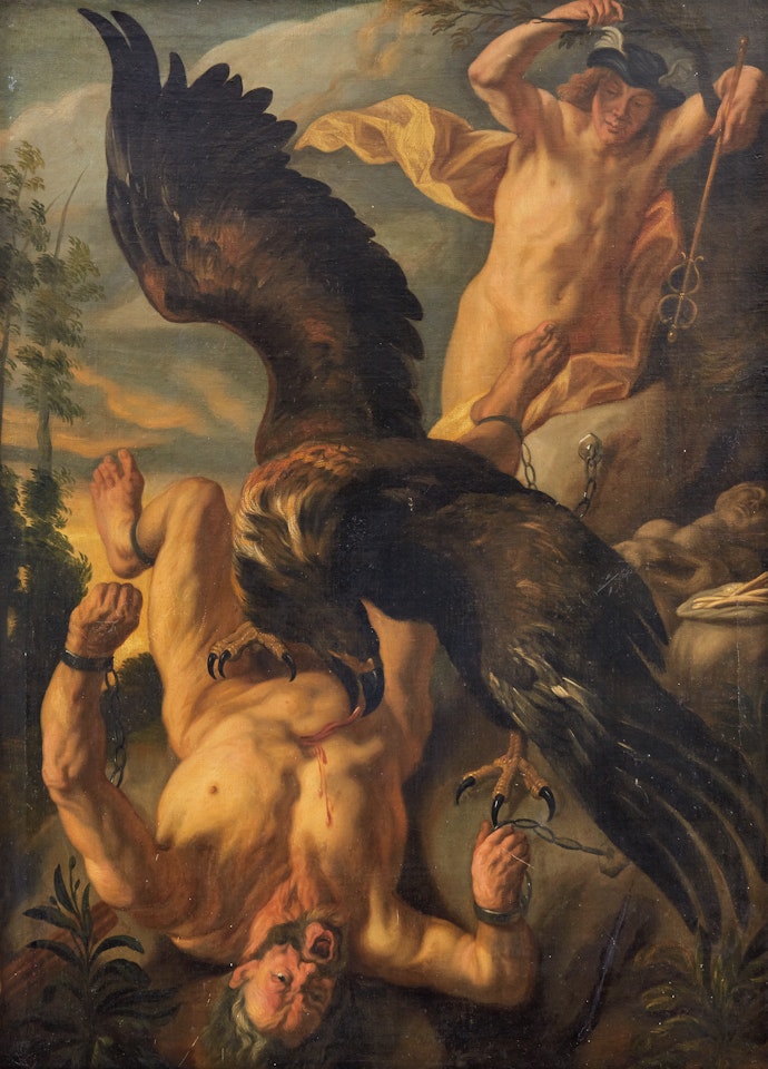 Prometheus bound by Jacob Jordaens