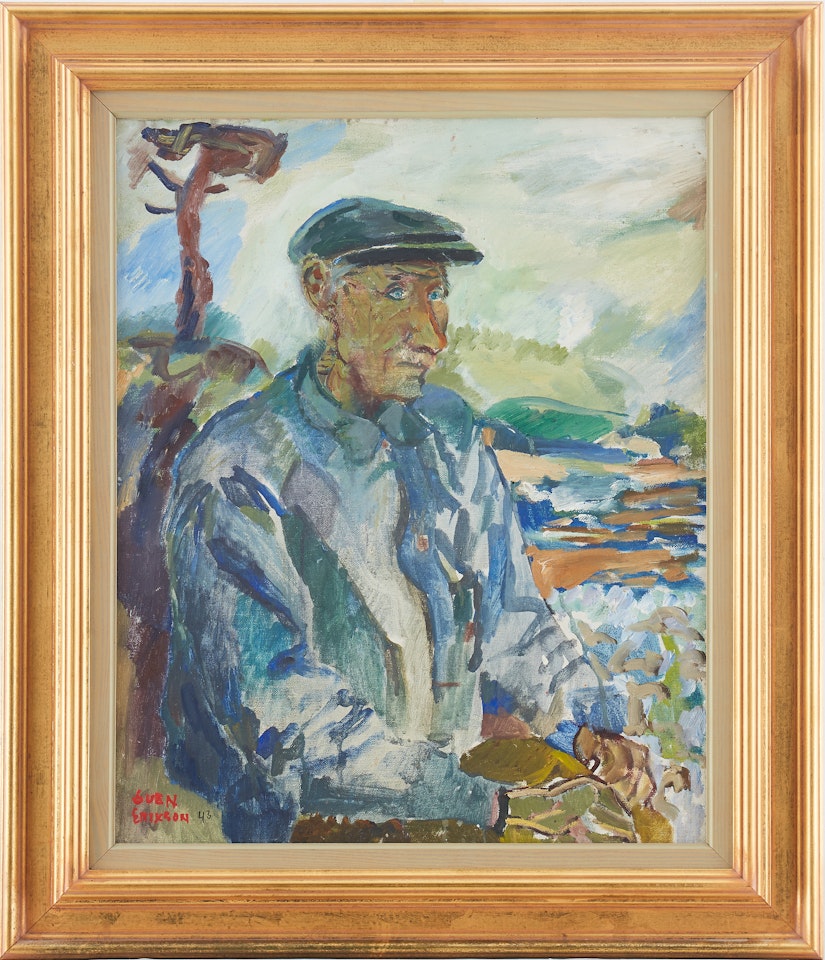 Male portrait by Sven Erixson