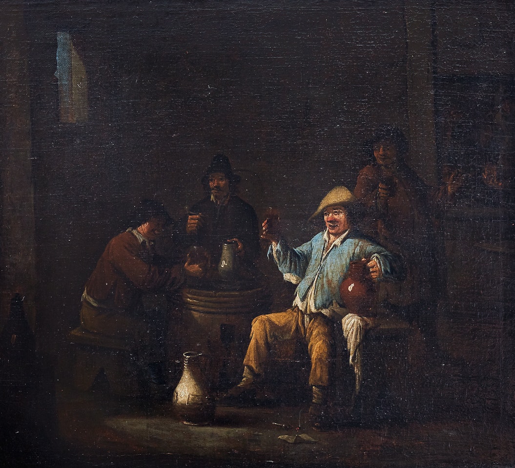 His succession. Inn interior by David Teniers II