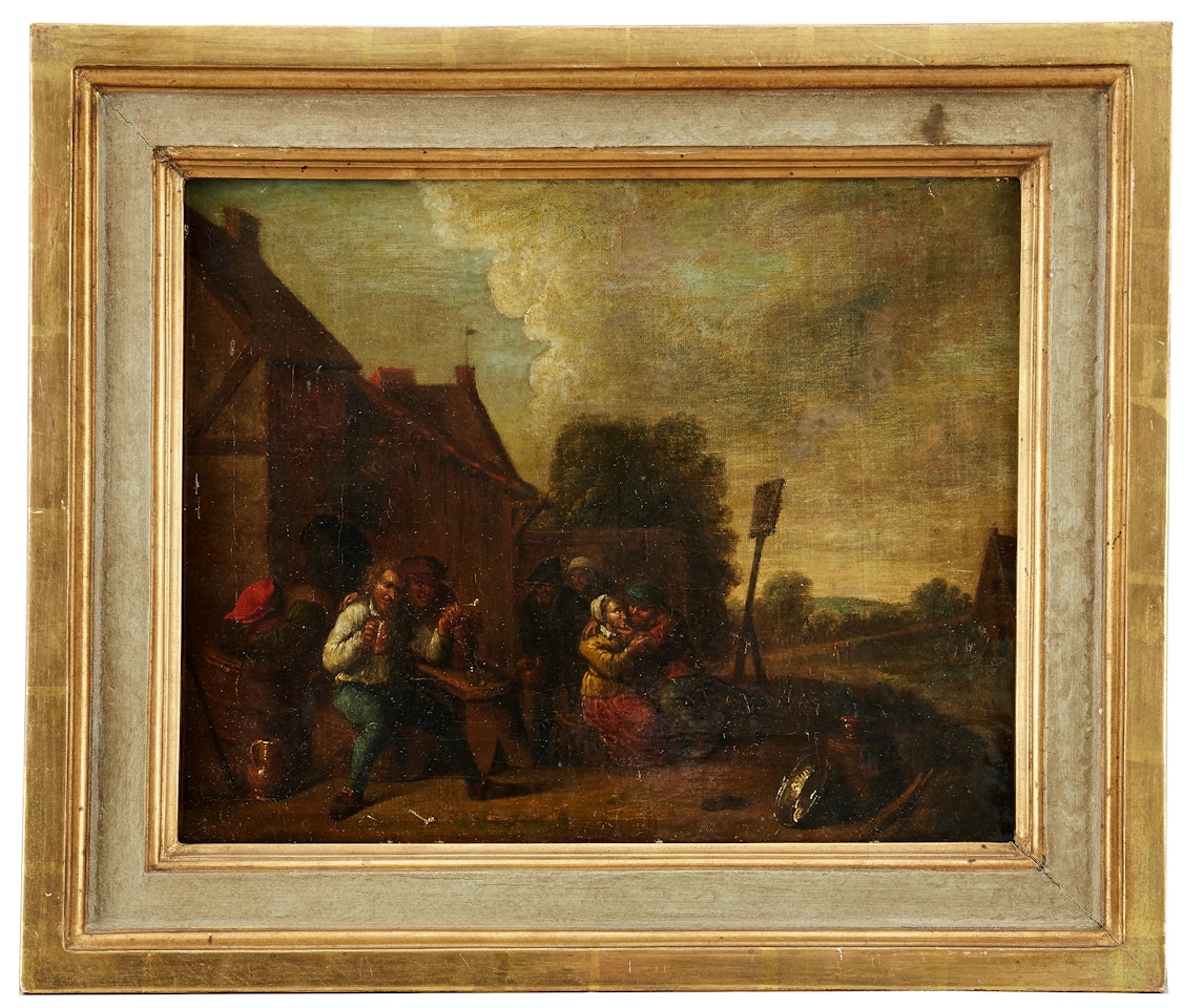 At the tavern by David Teniers II