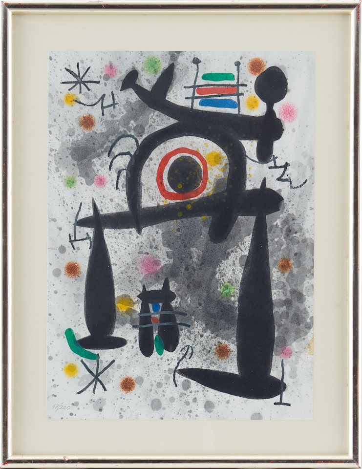 "Le Miroir de L"Homme par les Bètes" by Joan Miró