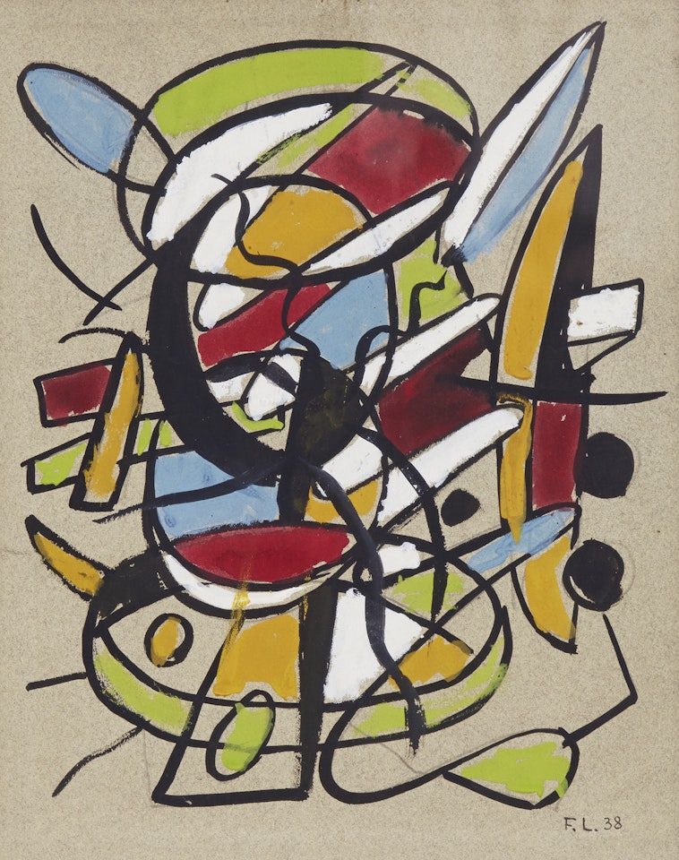 ”Composition” by Fernand Leger
