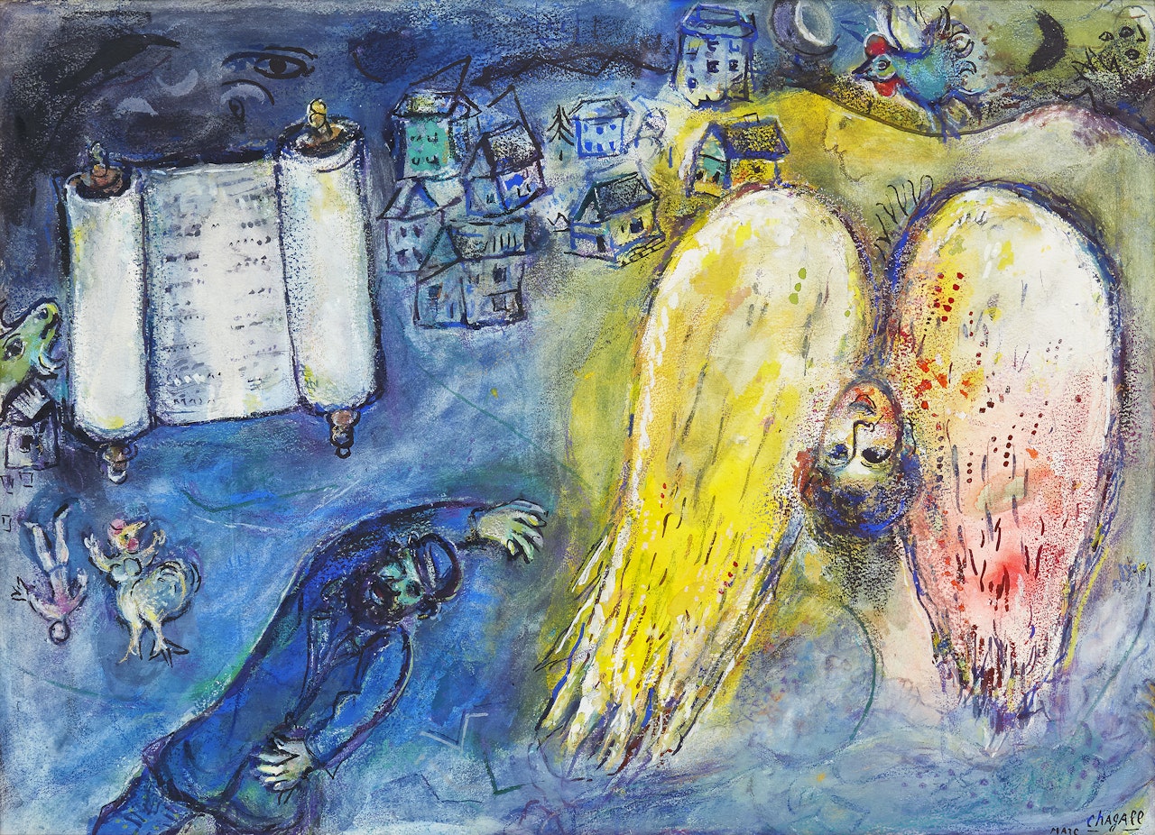 "La Thora" by Marc Chagall