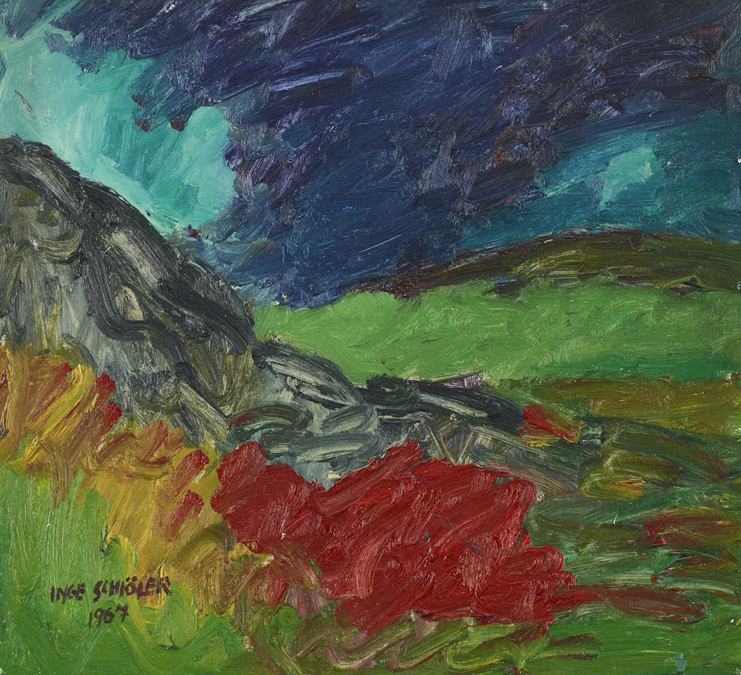 Landscape from Koster by Inge Schiöler