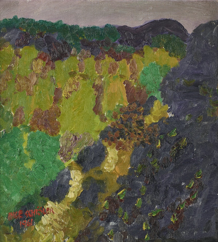 Landscape from Koster by Inge Schiöler