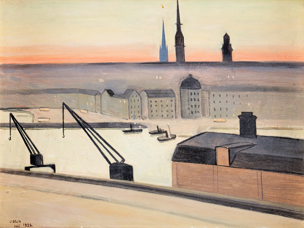 View from Södermalm by Einar Jolin