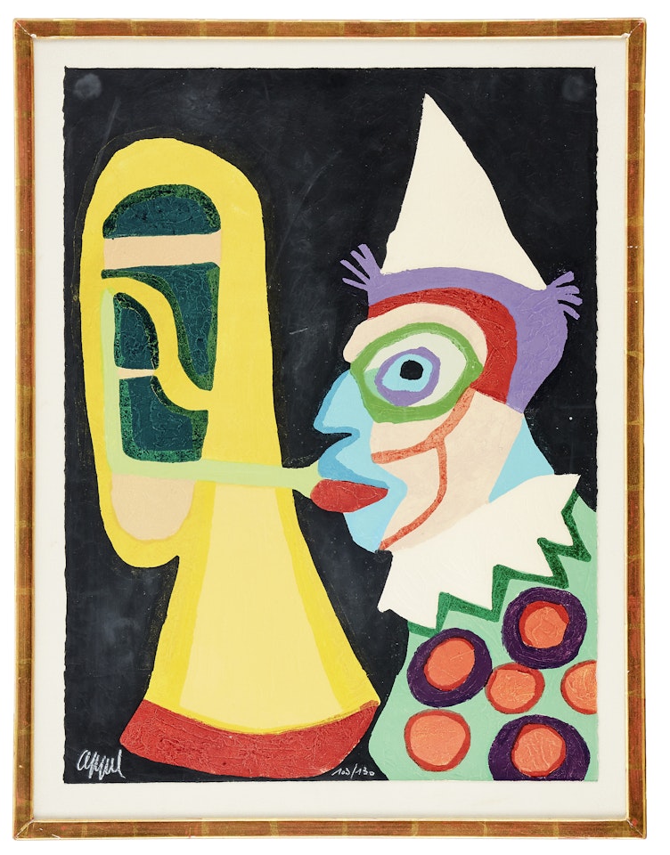 "Amsterdam Clown" by Karel Appel