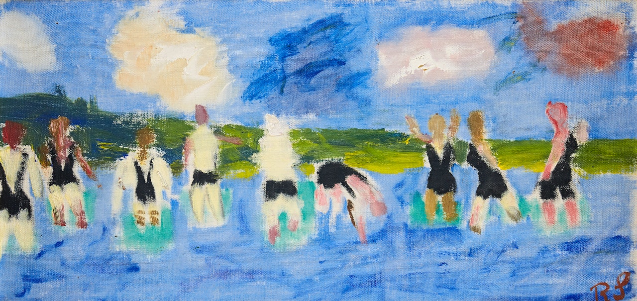 "Bath picture" by Ragnar Sandberg