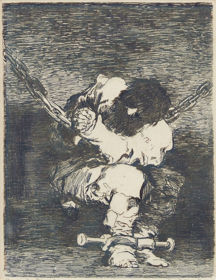 "The Little Prisoner" by Francisco José de Goya
