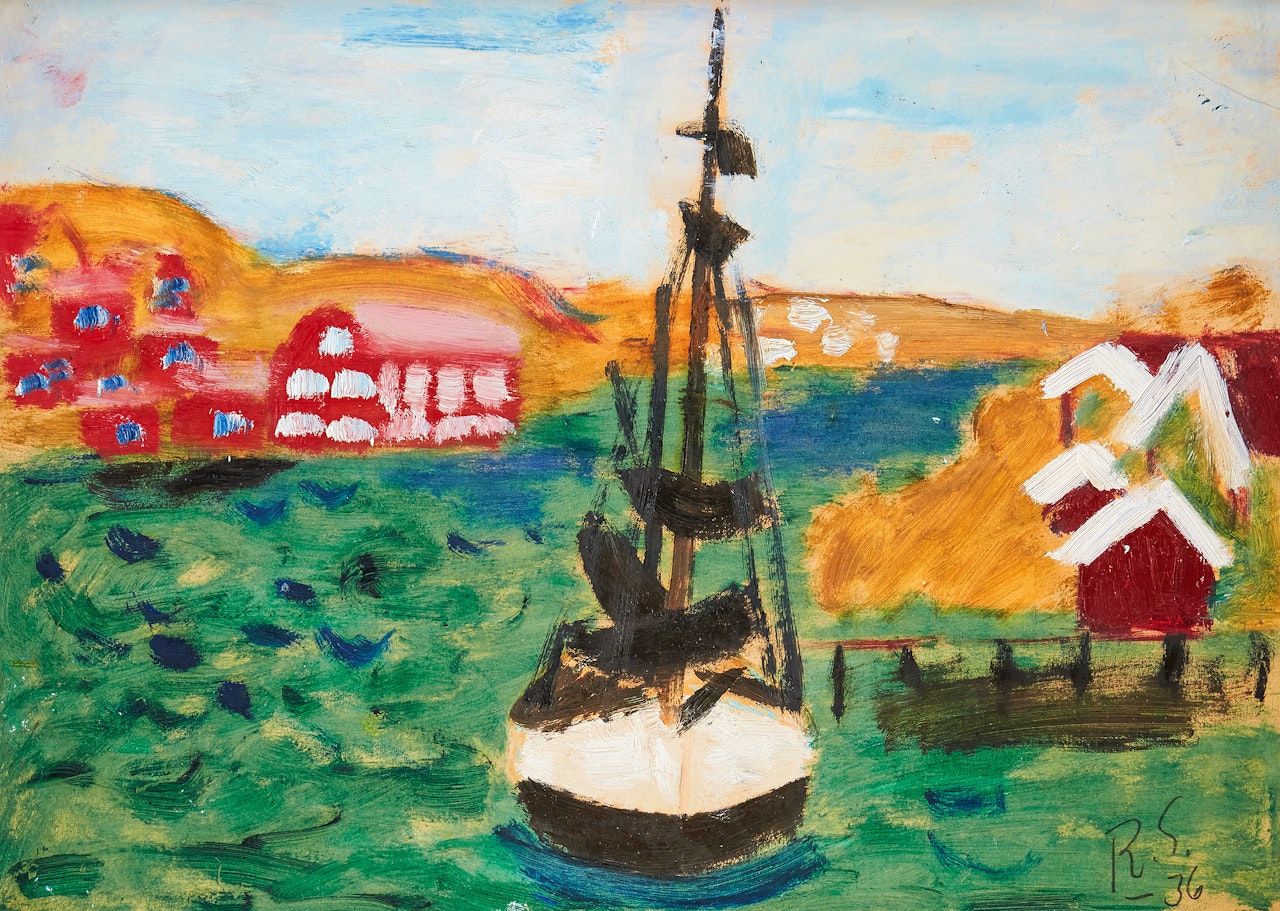 Summer breeze, Stenungsund by Ragnar Sandberg