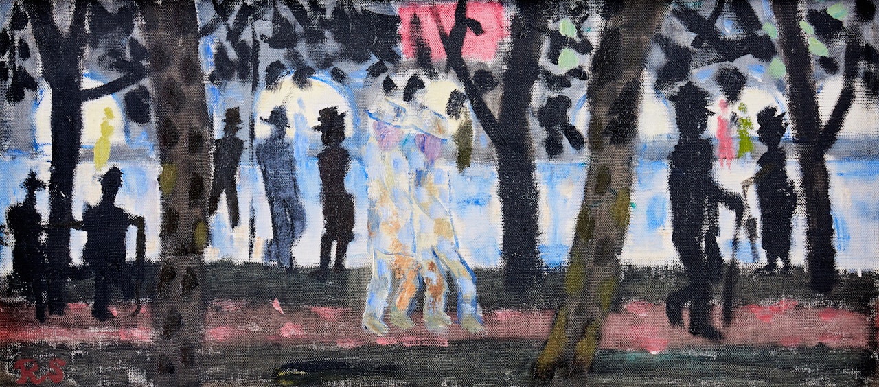 Allén at Järntorget by Ragnar Sandberg