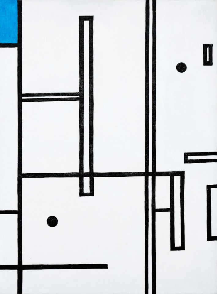 "Vertical horizontal" by Olle Baertling