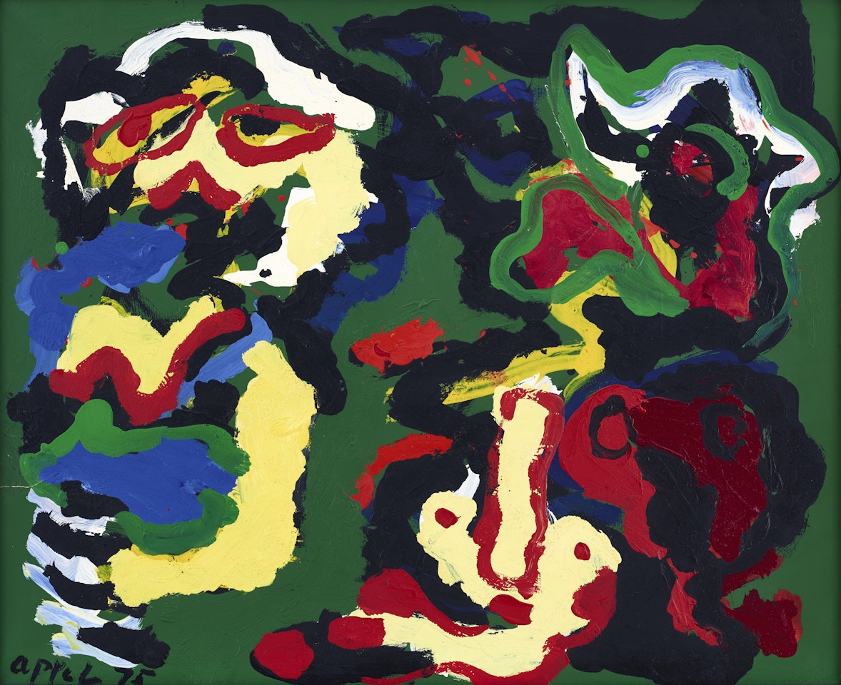 Composition by Karel Appel