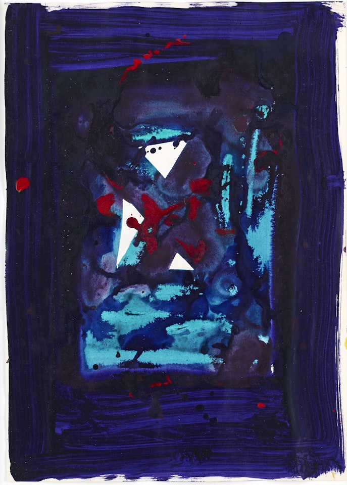 Untitled by Sam Francis