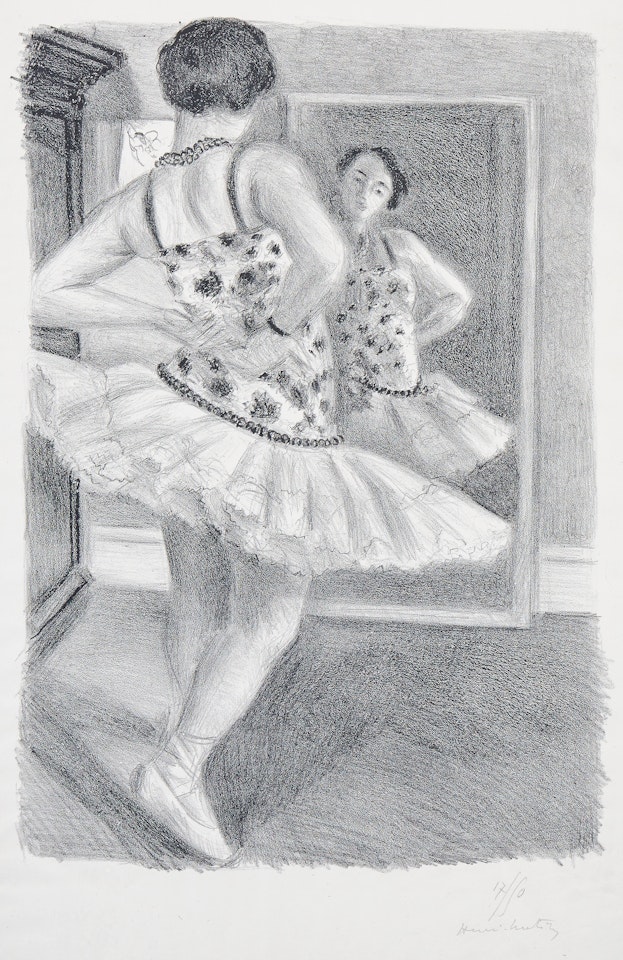 ”Danseuse reflétée dans la glace” by Henri Matisse