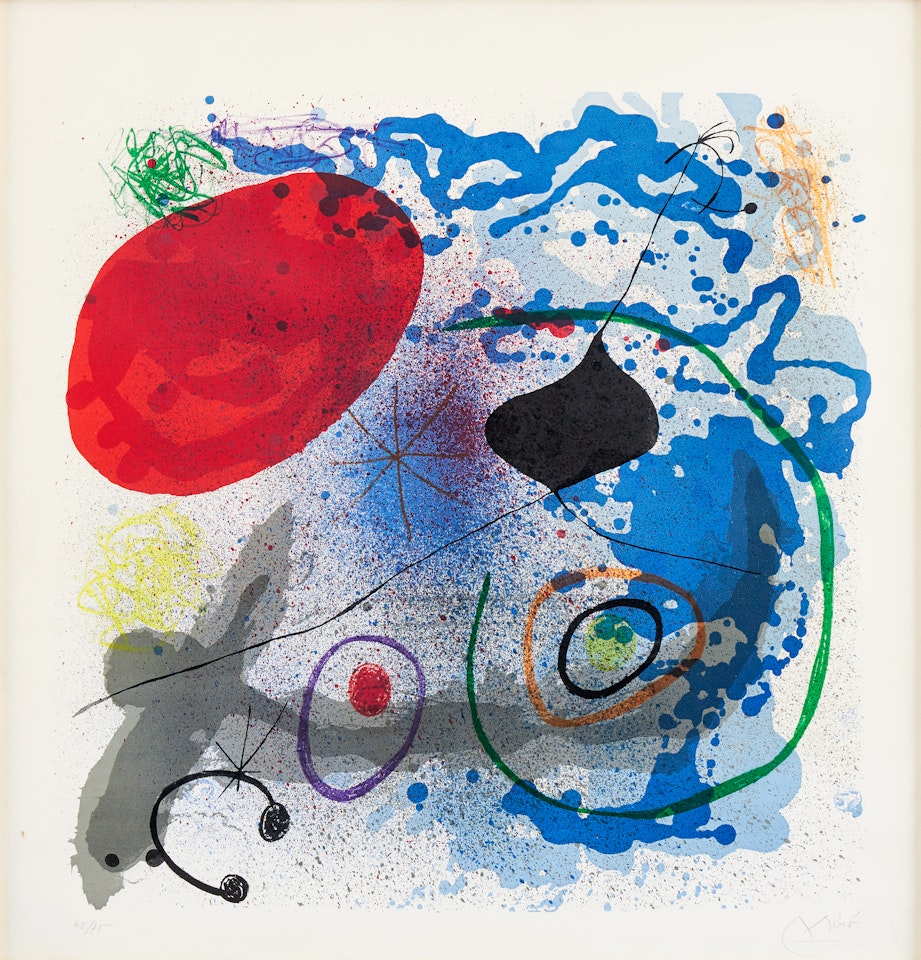 ”Battement II” by Joan Miró