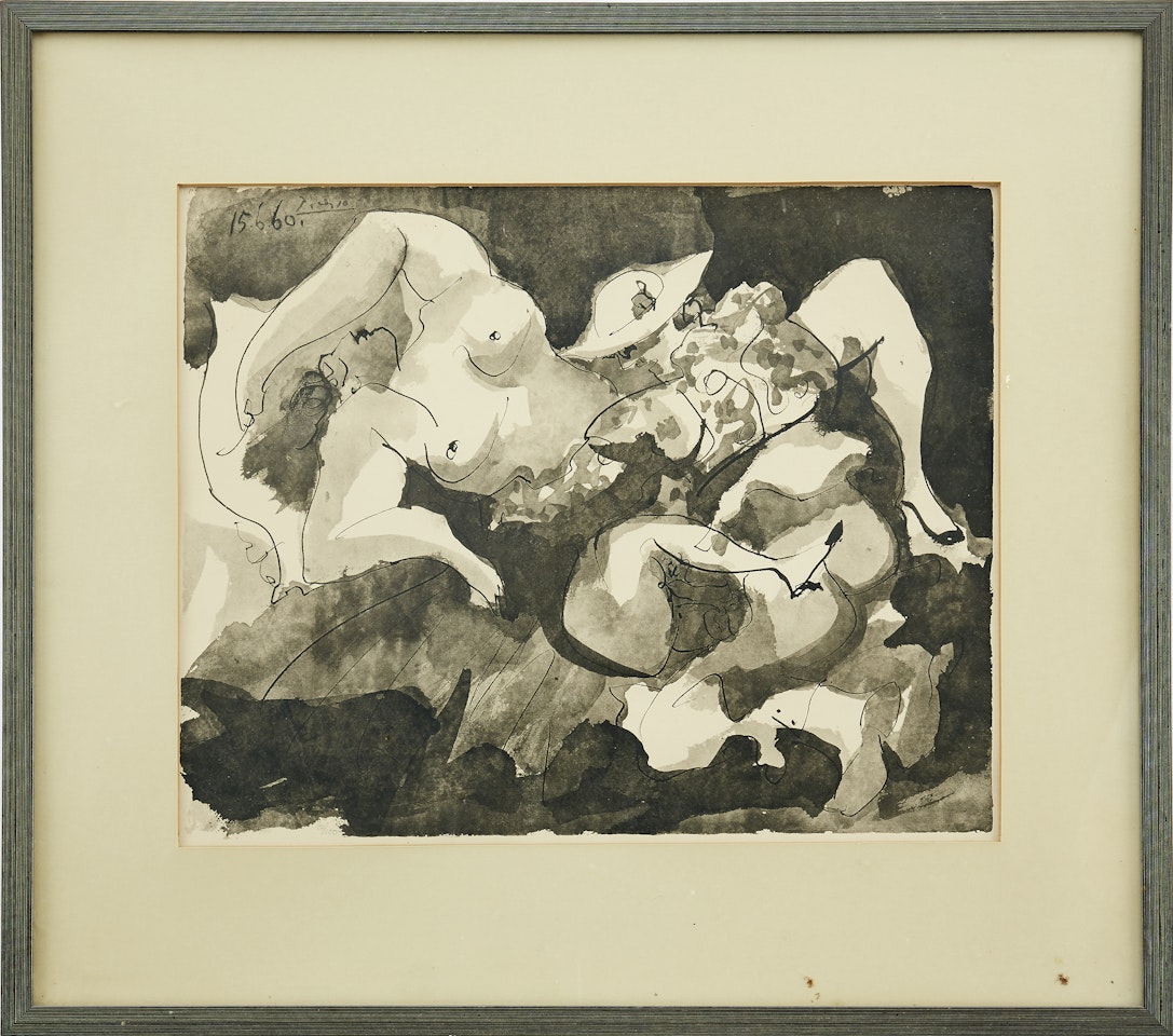 "Le couple" by Pablo Picasso