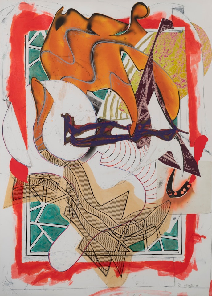 THE WAVES: HARK! by Frank Stella