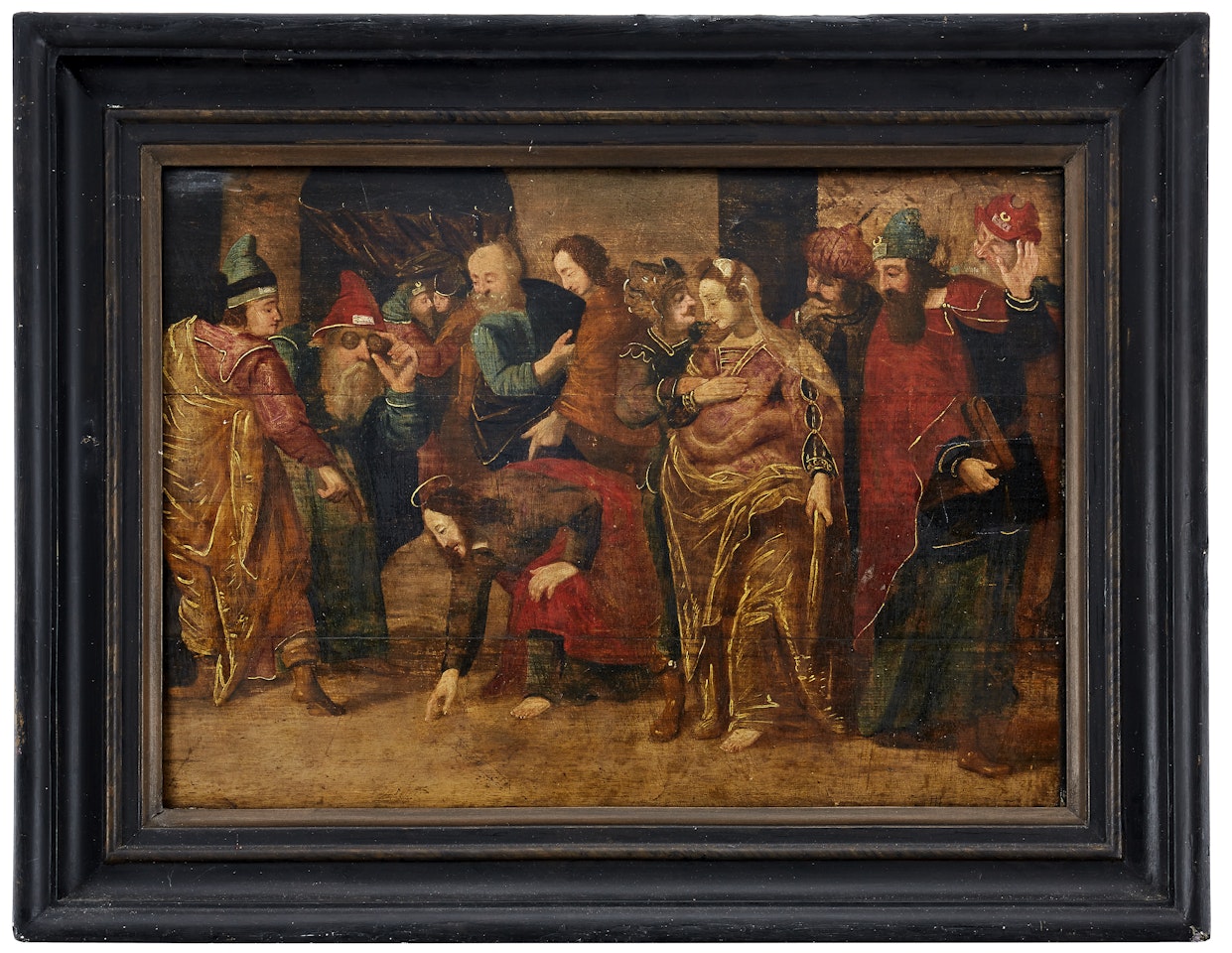 Christ and the adulteress by Frans Francken II
