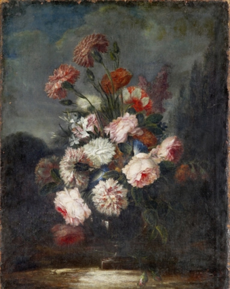 flower still life by Franz Werner von Tamm
