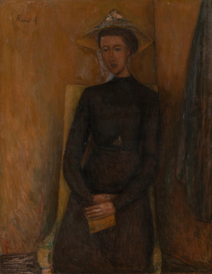PORTRAIT DE MADAME W. by Rene Auberjonois