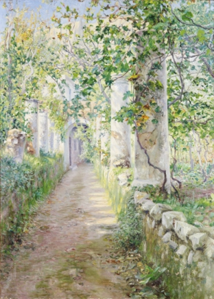 "Farmhouse, Capri" by Anshelm Schultzberg