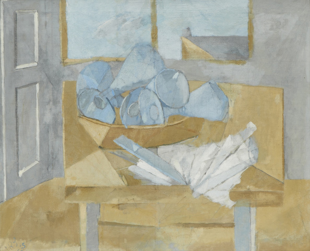 "Nature morte - Glass in the kitchen window" by Ragnar Sandberg