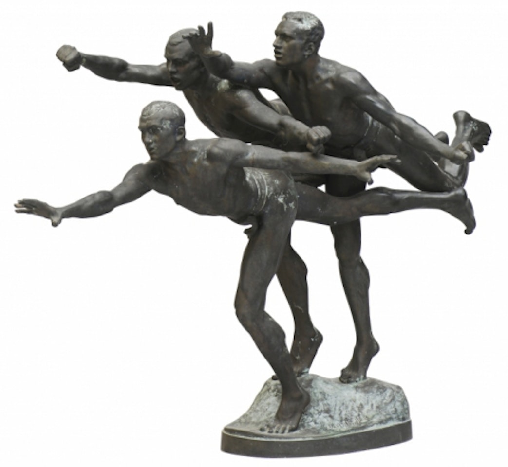 "To goal" by Alfred Boucher