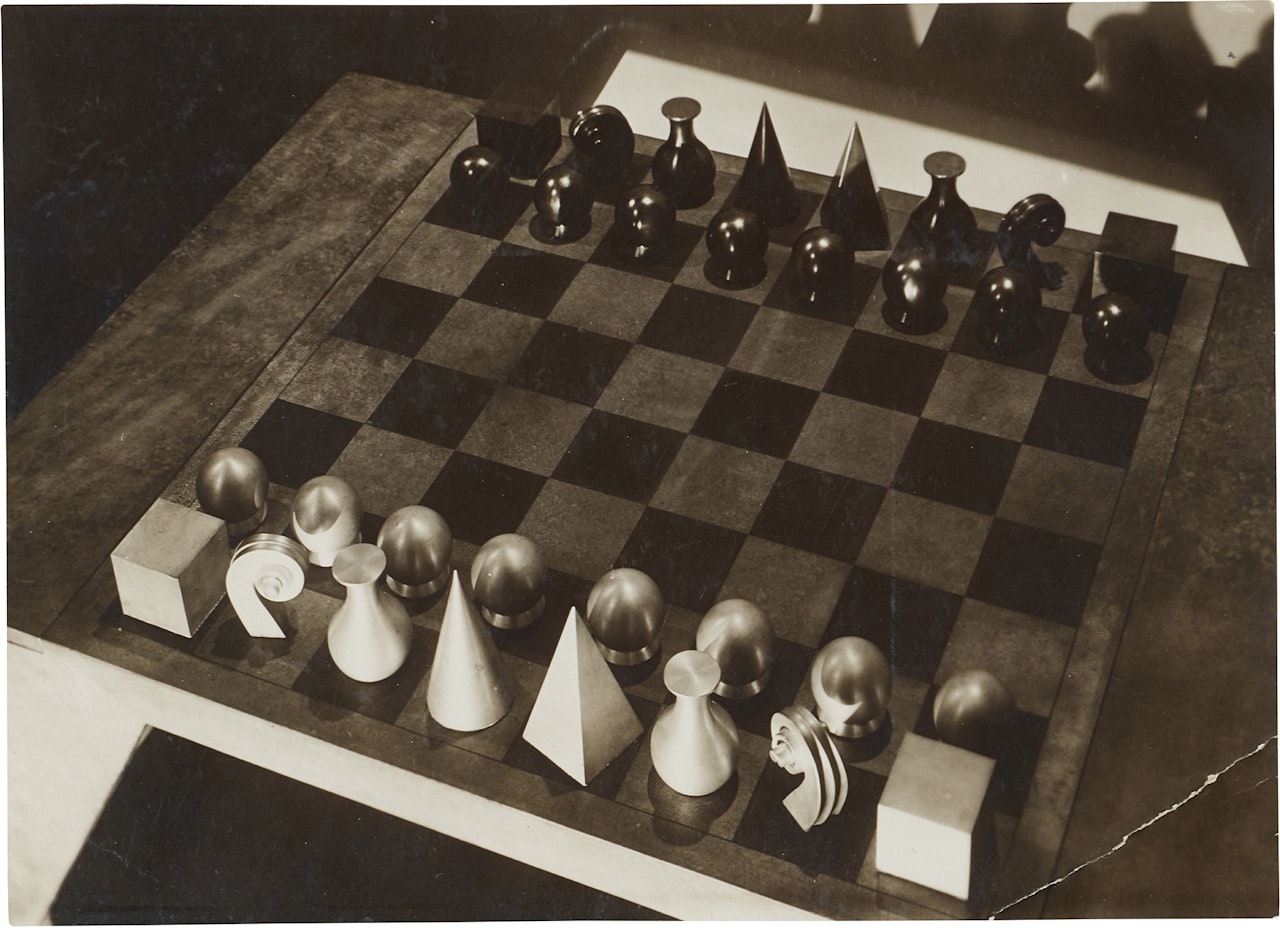 Untitled (Chess Set) by Man Ray