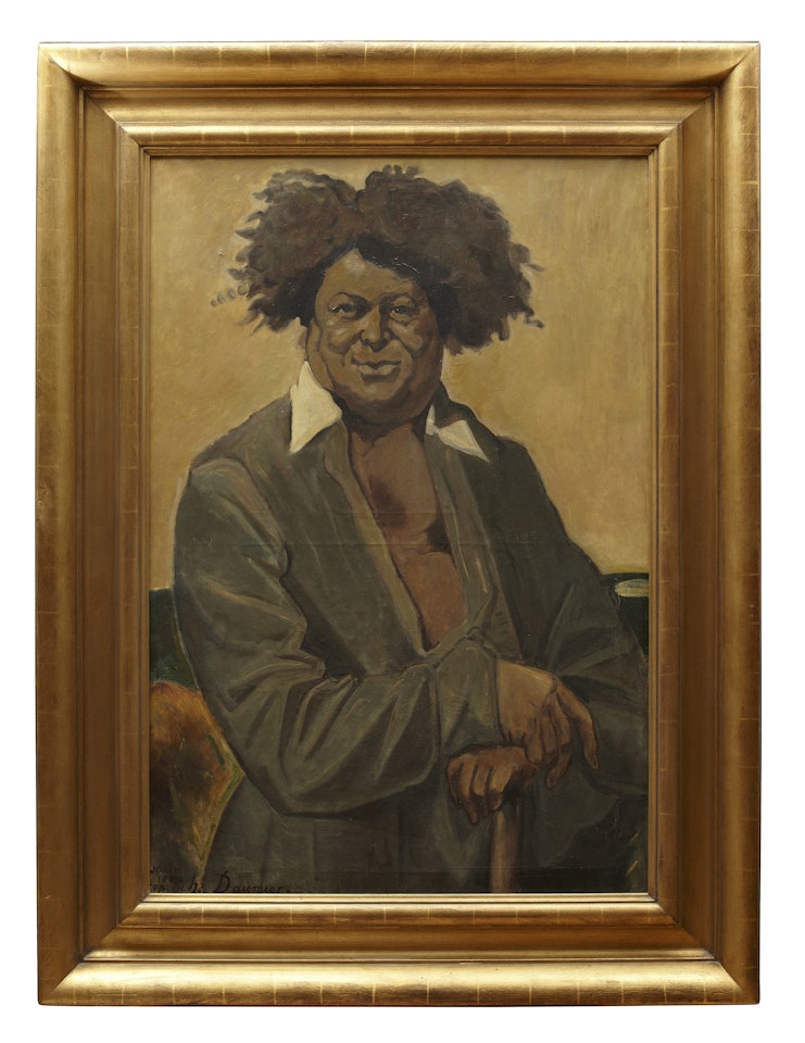 "Portrait of Alexander Dumas then" by Einar Jolin