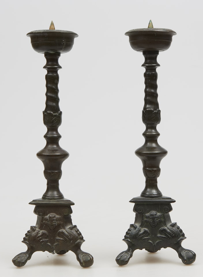 Altar candlesticks by Unknown (Baroque style)