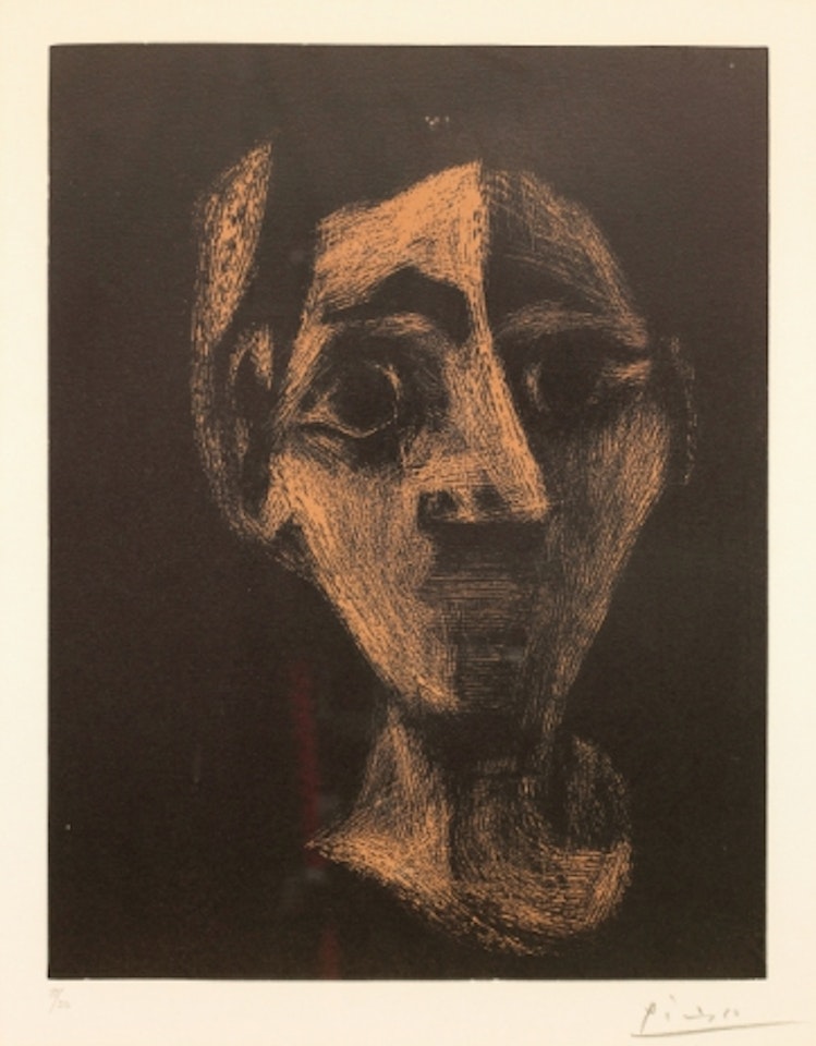 Linocut by Pablo Picasso