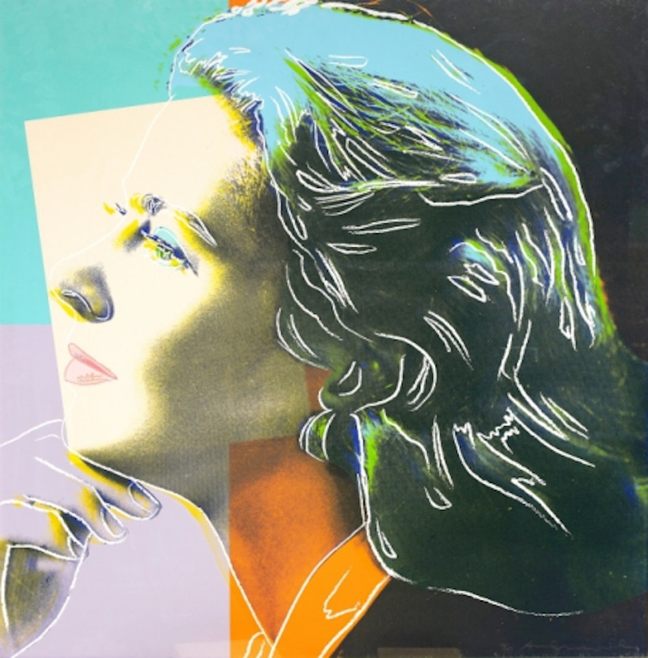 "Ingrid Bergman - Herself" by Andy Warhol