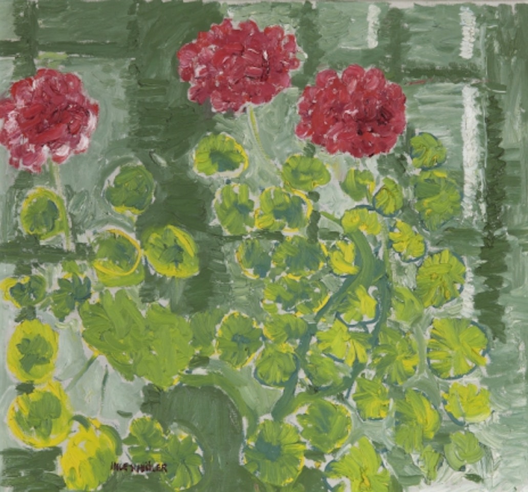 "Geraniums" by Inge Schiöler