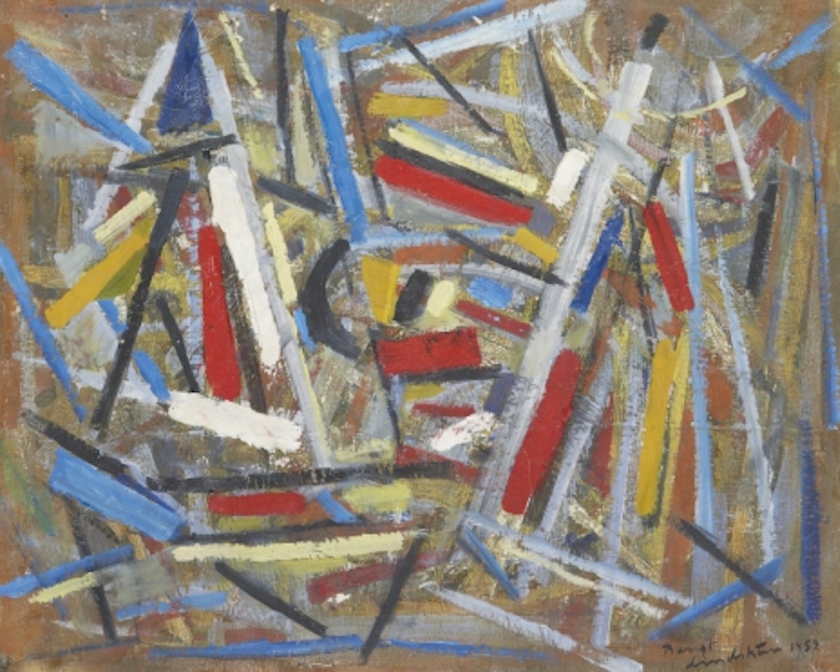 Composition by Bengt Lindstrom