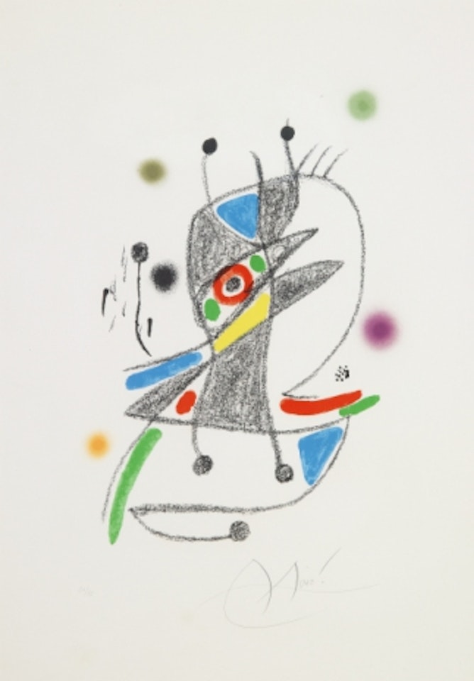 ”Maravillas con variaciones acrôsticas en el jardin de Miró” by Joan Miró