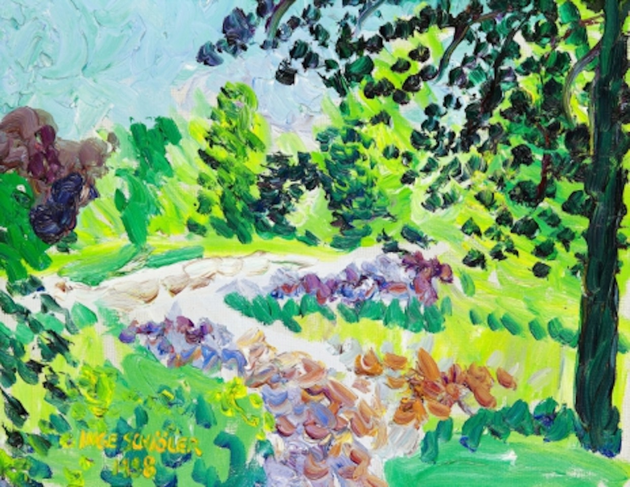 "The park, Ekenäs" by Inge Schiöler