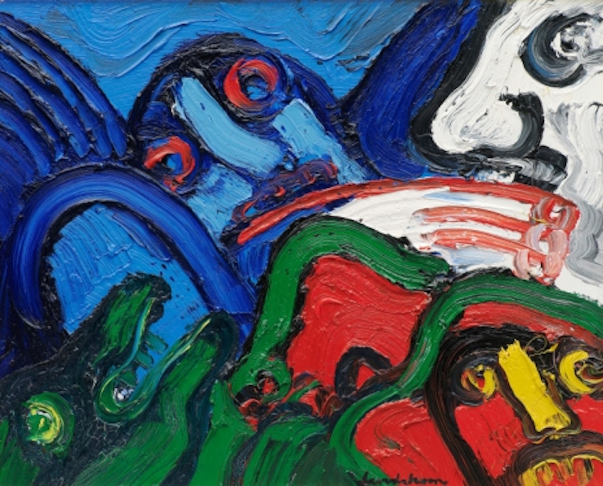 Composition by Bengt Lindstrom
