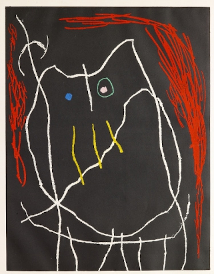 "Grand duc II"; "Grand duc II" by Joan Miró