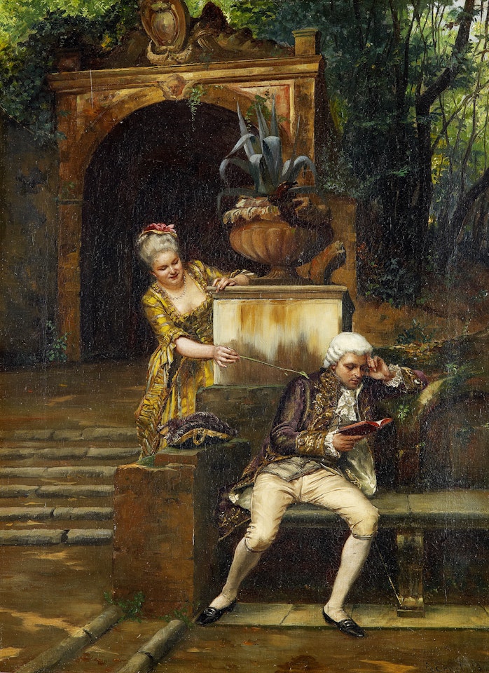 Courtship by Rudolf Ernst