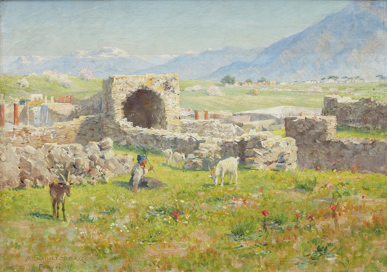 Pompeii by Anshelm Schultzberg