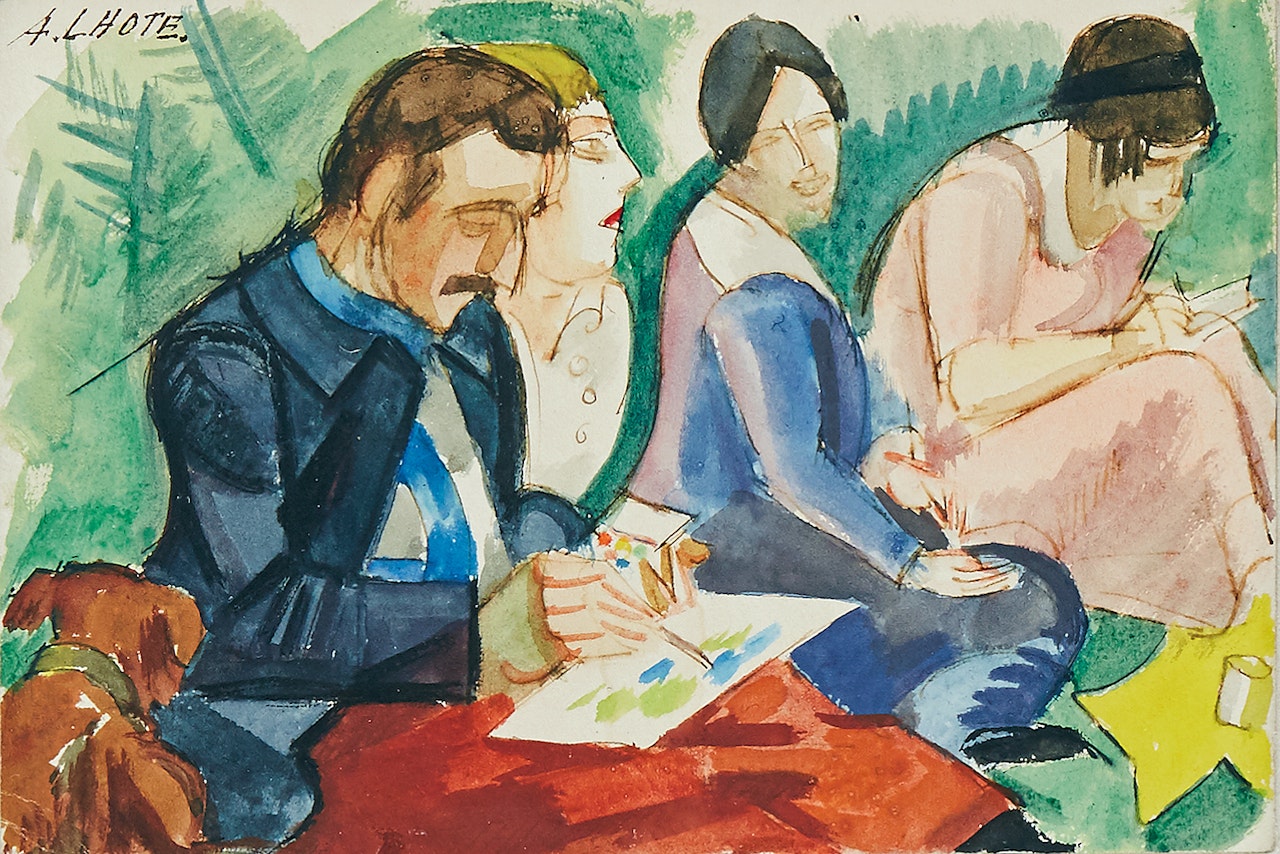 ”Les aquarellistes” by André Lhote